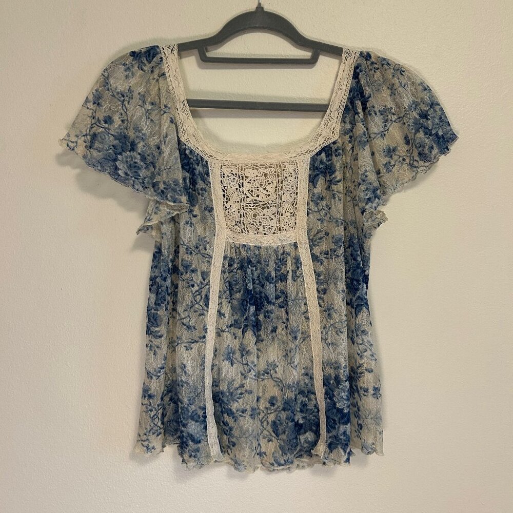 Denim & Supply Ralph Lauren Lace Shirt